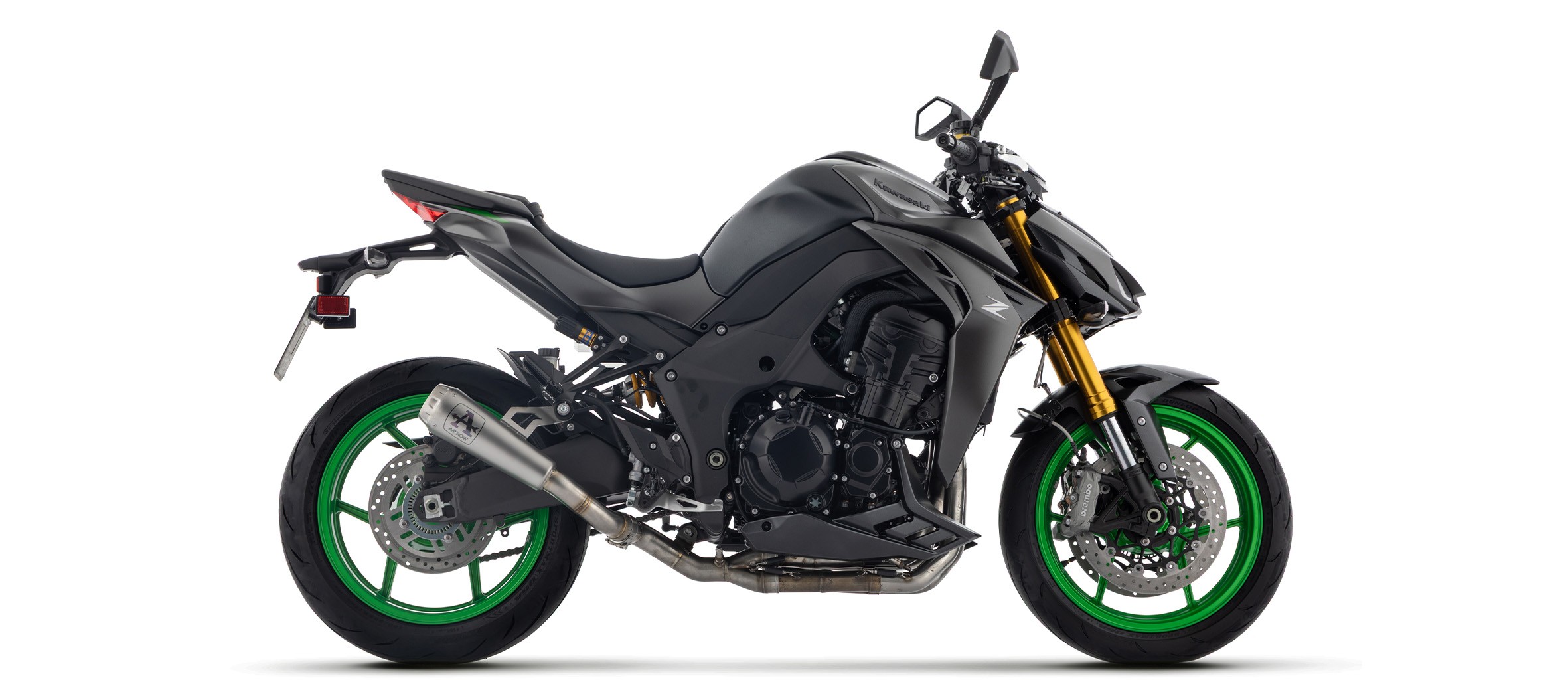Arrow Pro Race Nichrom DARK Silencer | Kawasaki | Z1100 / Z1100 SE